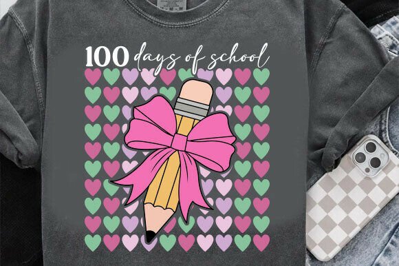 A Coquette Bow Adds Charm to 100 Days of School