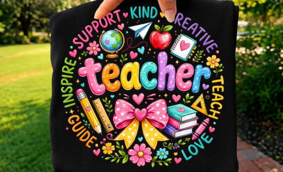 A Designer's Review of the Colorful Teacher Inspire Shirt