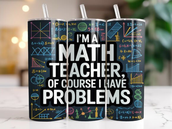 A Funny Math Teacher Design for Serious Embroidery Projects