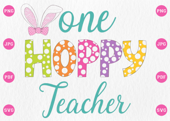 A Retro Easter Design That's One Hoppy Teacher