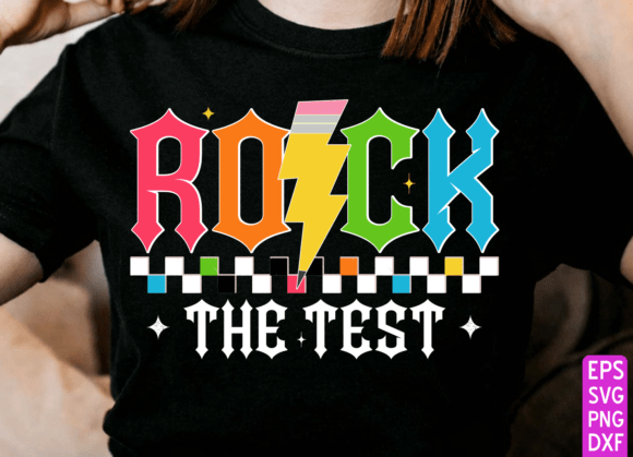 Rock the Test Teacher Shirt Design: An Embroidery Review