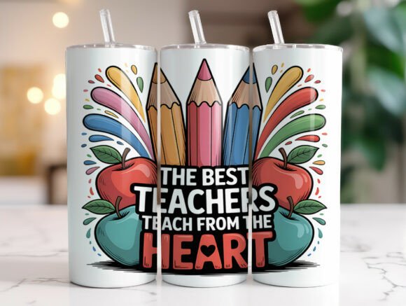 Teacher Appreciation Quote Tumbler Wrap