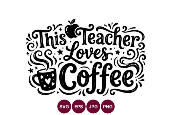 This Teacher Loves Coffee Script: A Designer’s Review