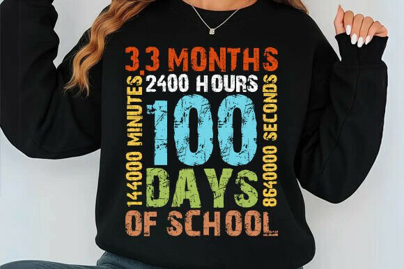 Vintage 100 Days of School Sweatshirt: A Designer's Real-World Review